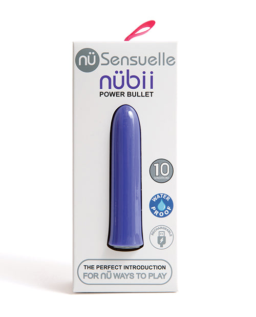 Nu Sensuelle Nubii 15 Function Bullet - Ultra Violet - LUST Depot