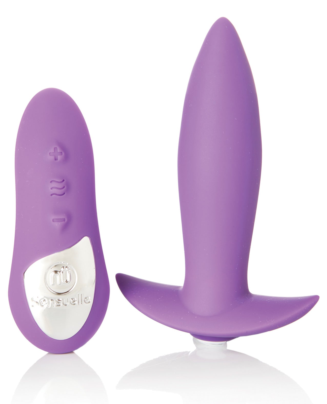 Sensuelle Remote Control Rechargeable Mini Plug - Purple - LUST Depot