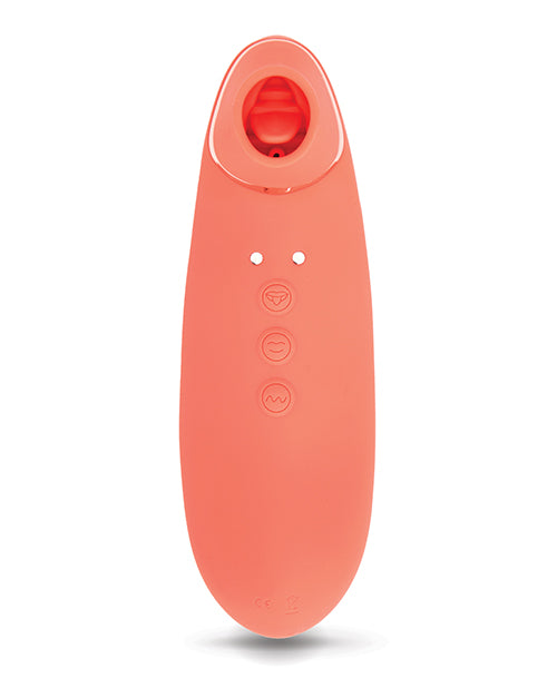 Nu Sensuelle Trinitii Tongue Vibe - Coral - LUST Depot