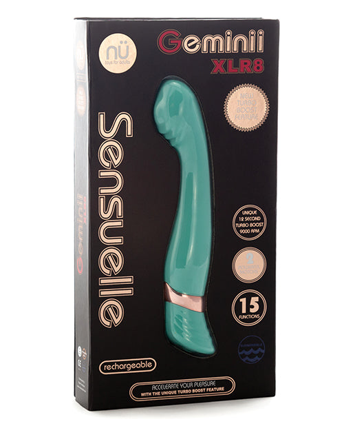 Sensuelle Geminii Xlr8 Turbo Boost G Spot - Electric Blue - LUST Depot