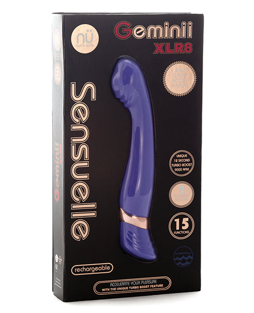 Sensuelle Geminii Xlr8 Turbo Boost G Spot - Ultra Violet - LUST Depot