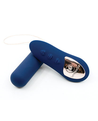 Sensuelle Remote Control Wireless Bullet Plus - Navy Blue - LUST Depot