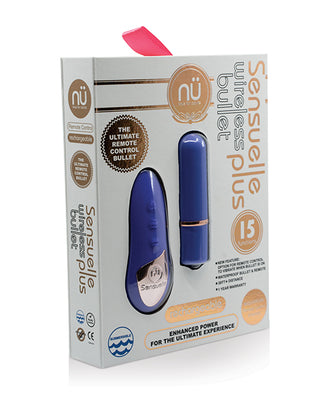 Sensuelle Remote Control Wireless Bullet Plus - Ultra Violet