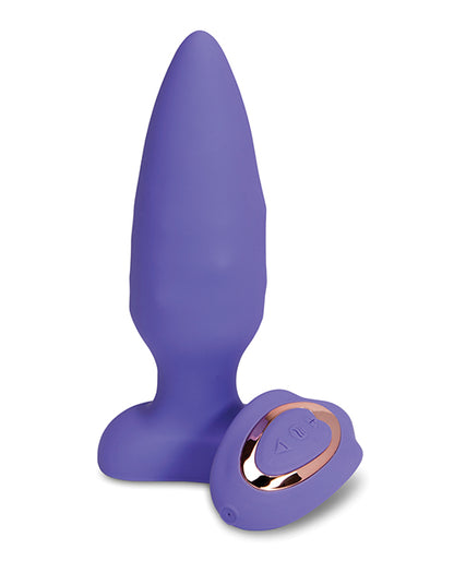 Nu Sensuelle Andii Vertical Roller Motion Butt Plug - Ultra Violet - LUST Depot