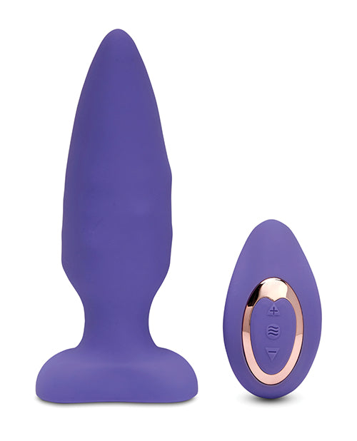 Nu Sensuelle Andii Vertical Roller Motion Butt Plug - Ultra Violet - LUST Depot