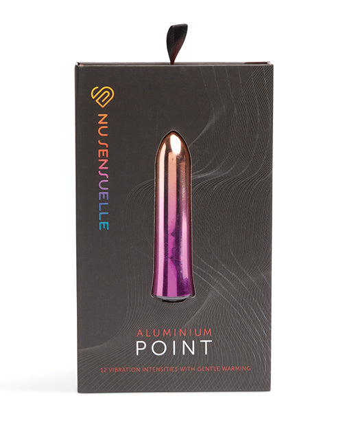 Nu Sensuelle Aluminium Point Rechargeable Bullet - Multicolor - LUST Depot