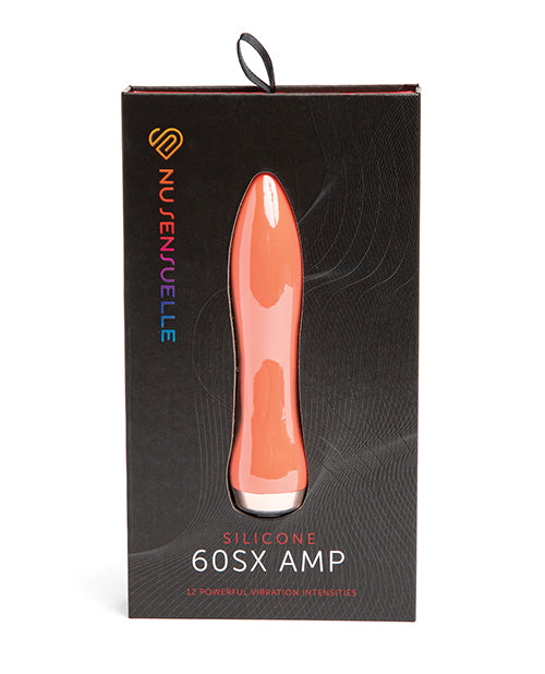 Nu Sensuelle 60sx Amp Silicone Bullet - Coral - LUST Depot