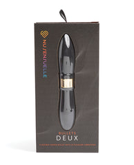 Nu Sensuelle Deux Two-ended Bullet - Black