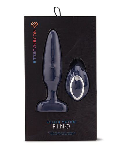 Nu Sensuelle Fino Roller Motion Plug - Navy Blue - LUST Depot