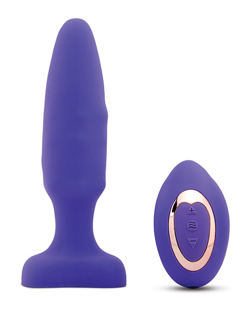 Nu Sensuelle Fino Roller Motion Plug - Ultra Violet - LUST Depot