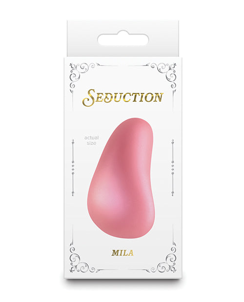 Seduction Mila Body Massager - Metallic Rose Gold - LUST Depot