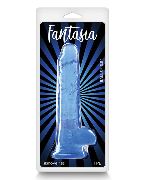 Fantasia Ballsy 6.5" Dildo - Blue - LUST Depot