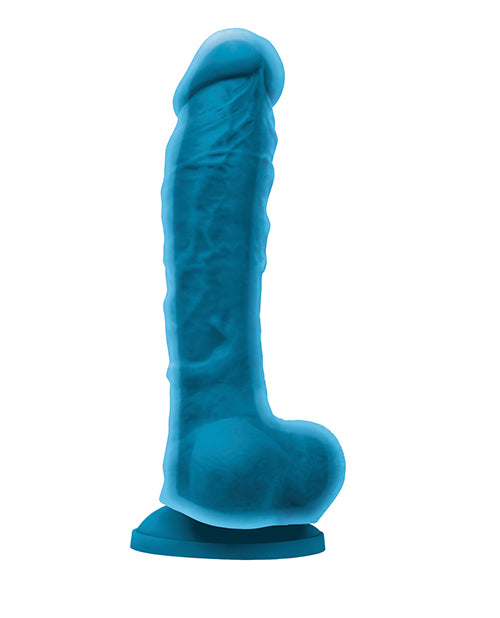 Colours Dual Density 8" Dildo - Blue - LUST Depot