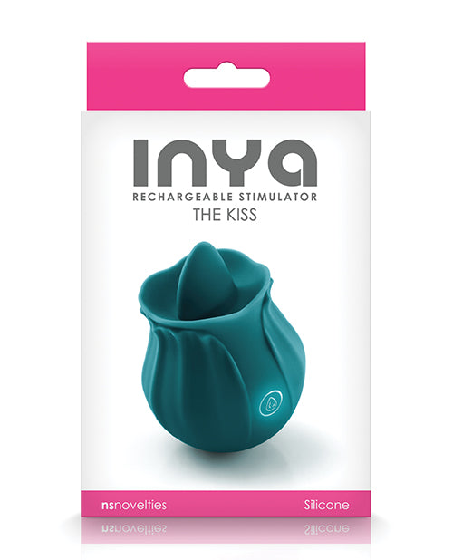 Inya The Kiss Rechargeable Vibe - Dark Teal - LUST Depot