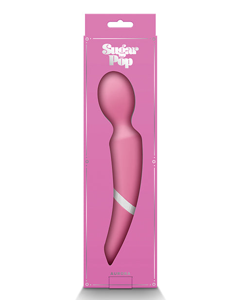 Sugar Pop Aurora Air Pulse Massager Wand - Pink - LUST Depot