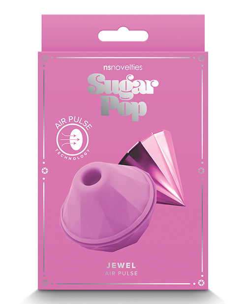 Sugar Pop Jewel Air Pulse Vibrator - Pink - LUST Depot