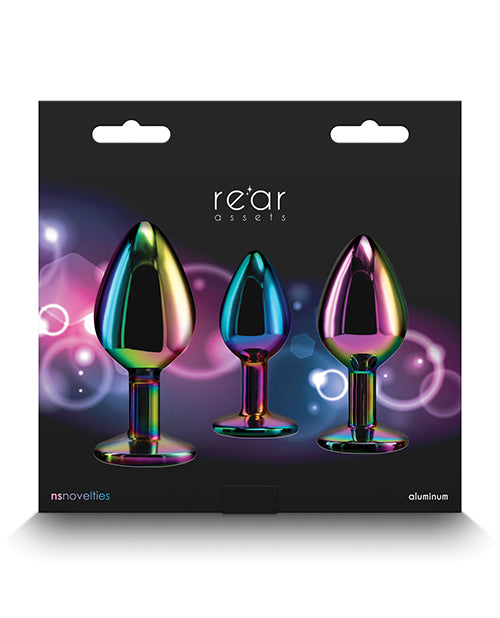 Rear Assets Rainbow Gem Anal Trainer Kit - Multi Color - LUST Depot