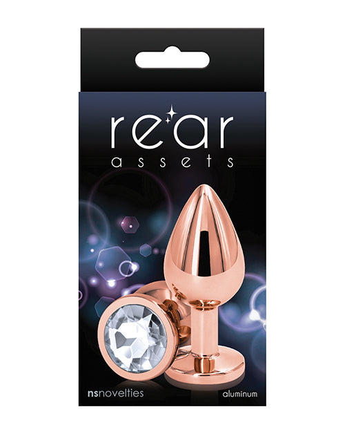 Rear Assets Rose Gold Medium - Clear - LUST Depot