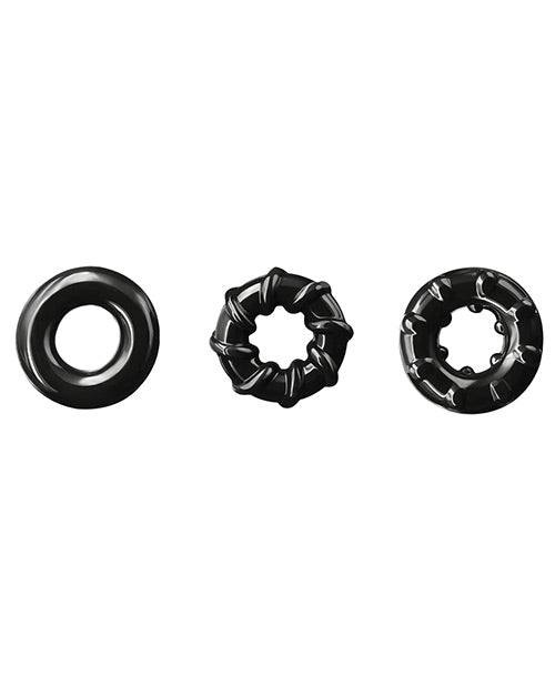 Renegade Dyno Rings - Black - LUST Depot