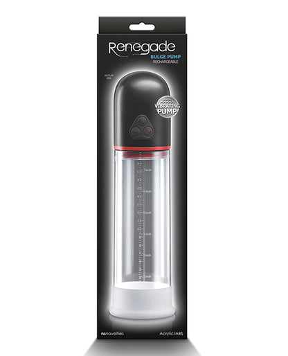 Renegade Bulge Vibrating Pump - Black - LUST Depot