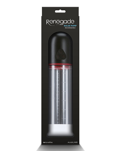 Renegade Bulge Vibrating Pump - Black - LUST Depot