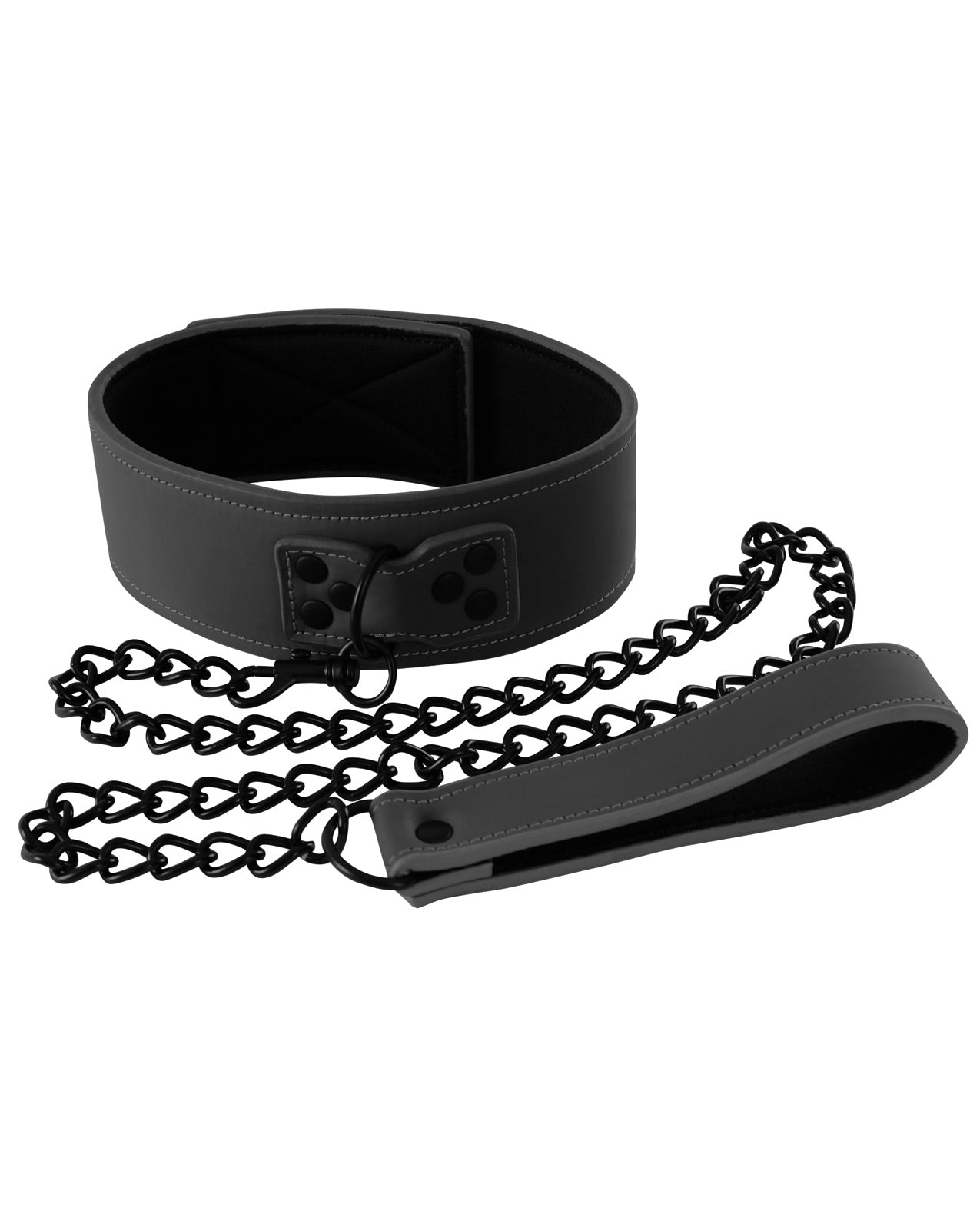 Renegade Bondage Collar - Black - LUST Depot