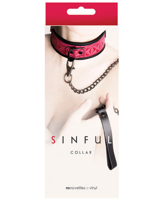 Sinful Collar - Pink