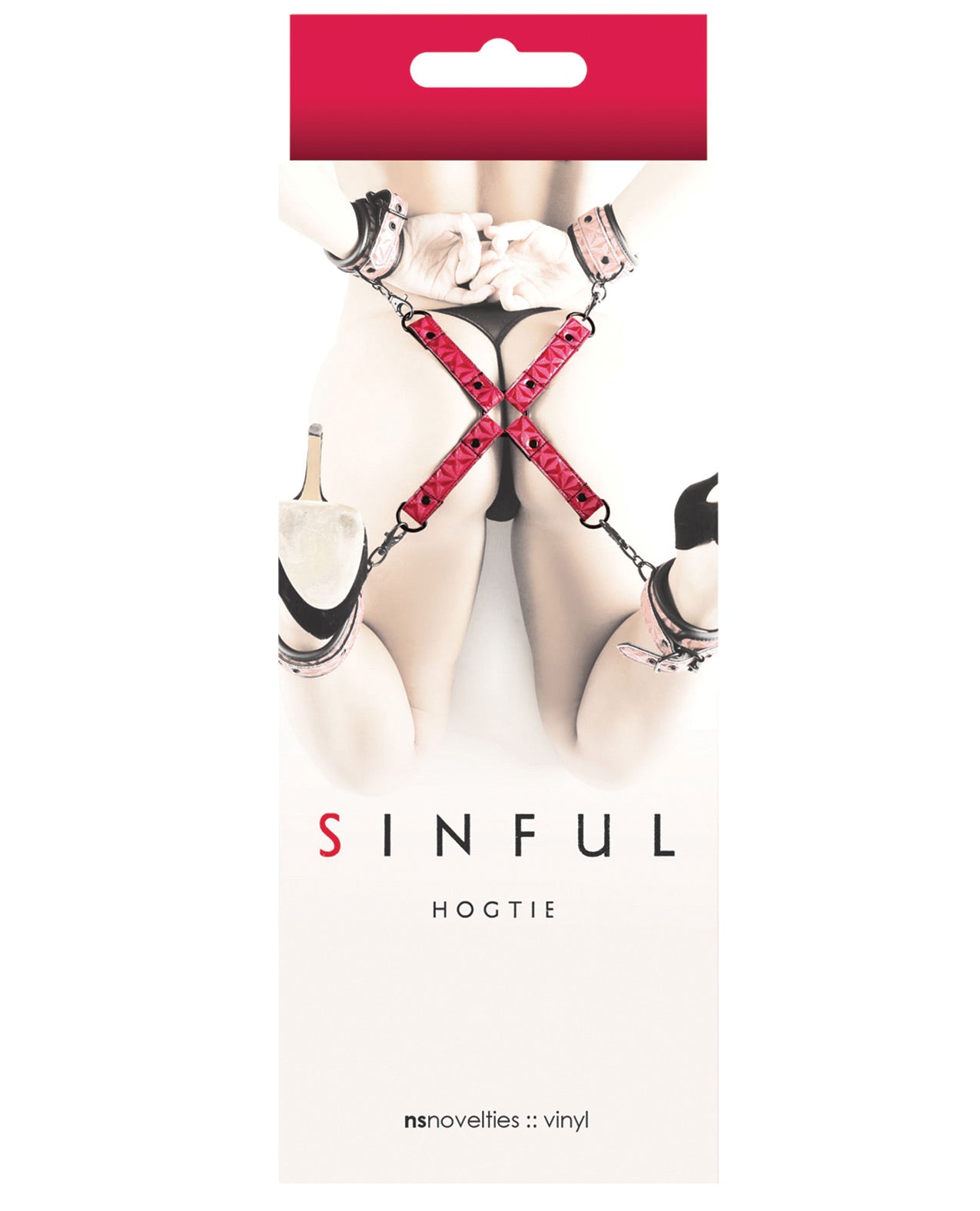 Sinful Hogtie - Pink - LUST Depot