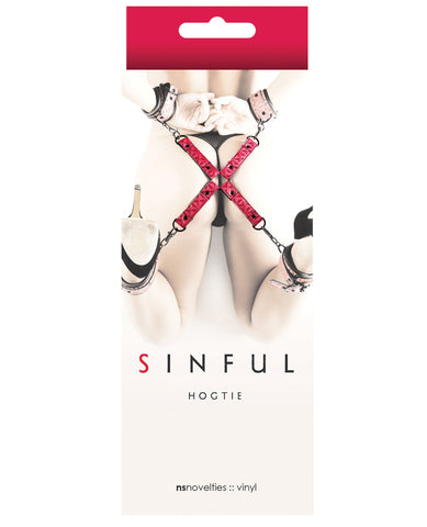 Sinful Hogtie - Pink