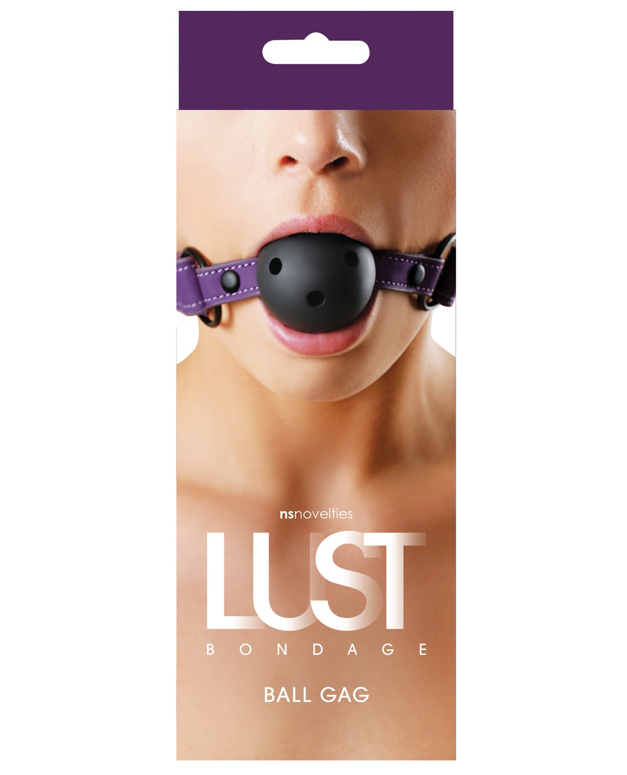 Lust Bondage Ball Gag - Purple - LUST Depot