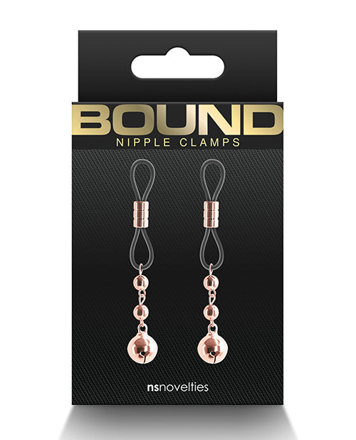 Bound D1 Nipple Clamps - Rose Gold - LUST Depot