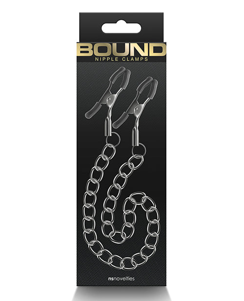 Bound Dc2 Nipple Clamps - Gunmetal - LUST Depot