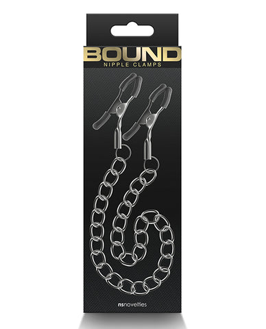 Bound Dc2 Nipple Clamps - Gunmetal