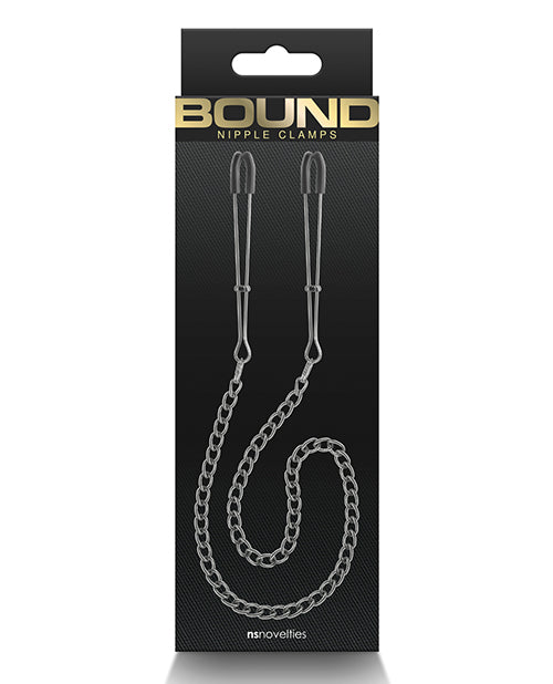 Bound Dc3 Nipple Clamps - Gunmetal - LUST Depot