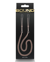 Bound Dc3 Nipple Clamps - Rose Gold