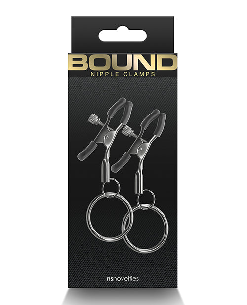 Bound C2 Nipple Clamps - Gunmetal - LUST Depot