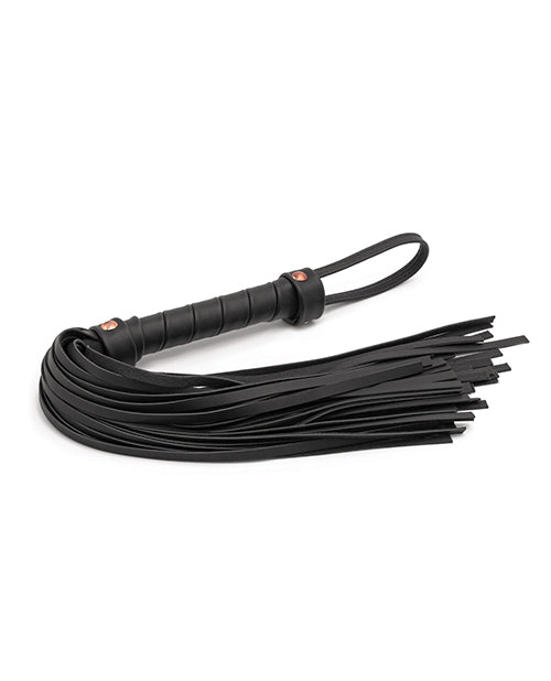 Bondage Couture Flogger - Black - LUST Depot