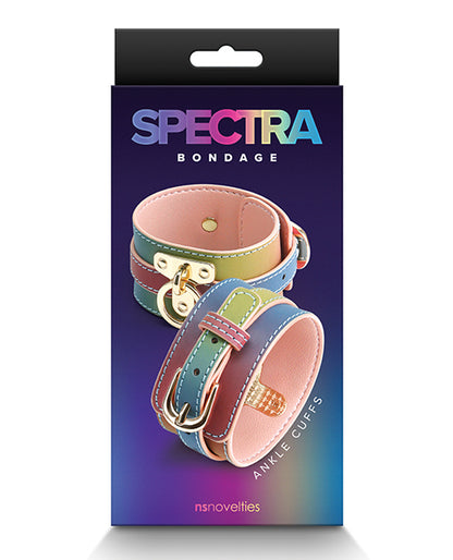 Spectra Bondage Ankle Cuff - Rainbow - LUST Depot