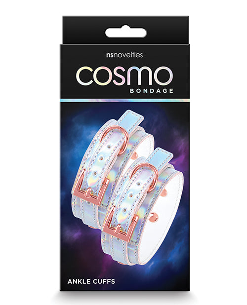 Cosmo Bondage Ankle Cuffs - Rainbow - LUST Depot