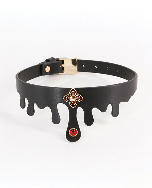 Fetish & Fashion Elvira Collar - Black - LUST Depot