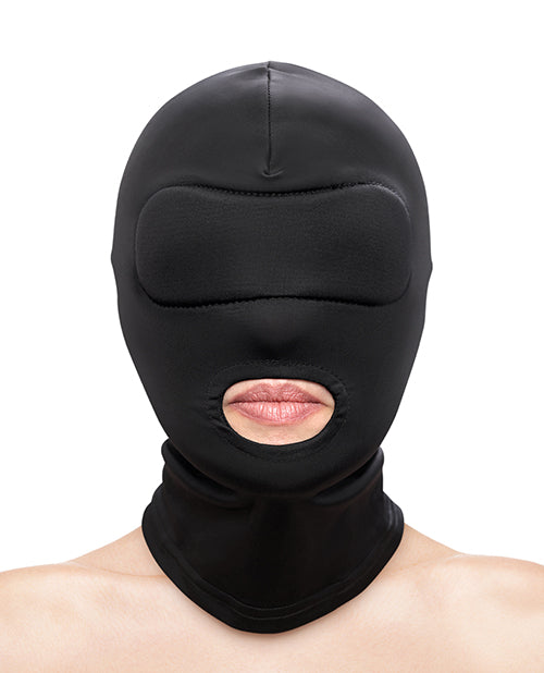 Fetish & Fashion Mouth Hood - Black - LUST Depot