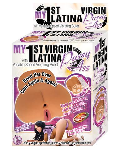 My 1st Virgin Latina Pussy & Ass