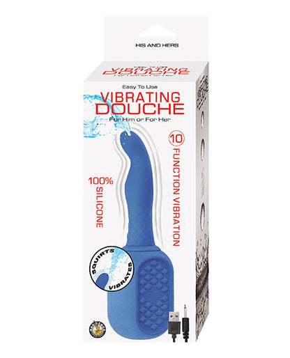 Vibrating Douche - Blue - LUST Depot