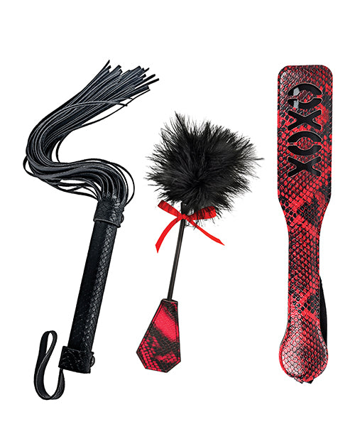 Lovers Kits Whip, Tickle & Paddle - LUST Depot