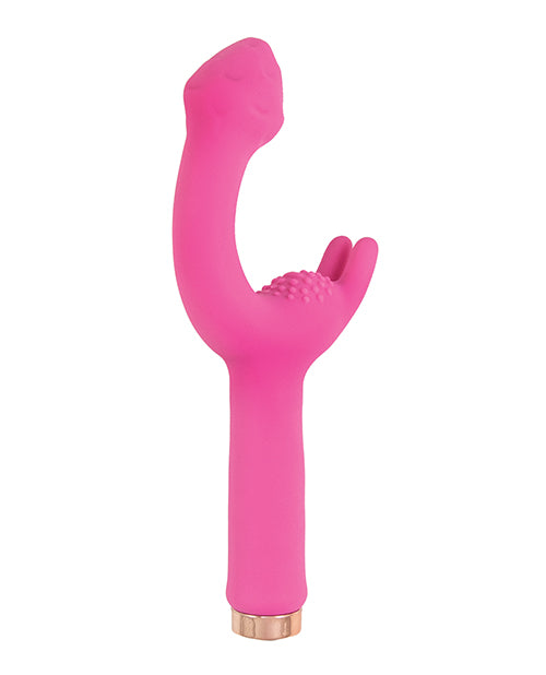 Mystique Vibrating G Spot Massager - Pink - LUST Depot