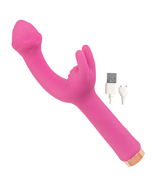 Mystique Vibrating G Spot Massager - Pink - LUST Depot