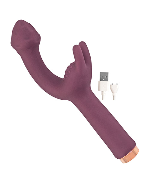 Mystique Vibrating G Spot Massager - Eggplant - LUST Depot