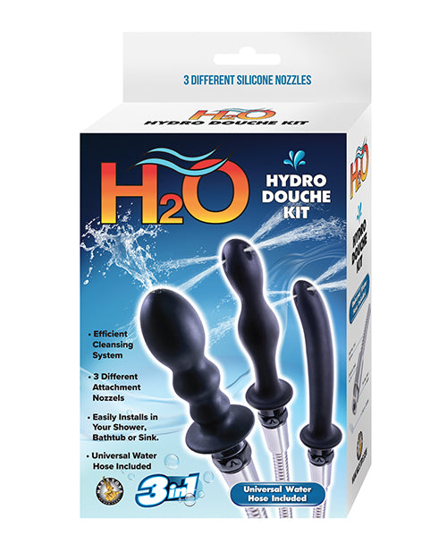 H2o Hydro Douche Kit - Black - LUST Depot