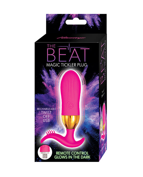 The Beat Magic Tickler Plug - Pink - LUST Depot