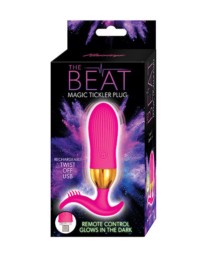 The Beat Magic Tickler Plug - Pink - LUST Depot